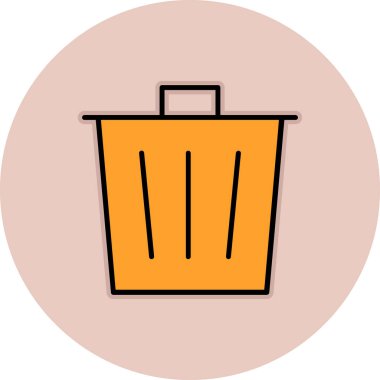 Çöp torbasının vektör çizimi