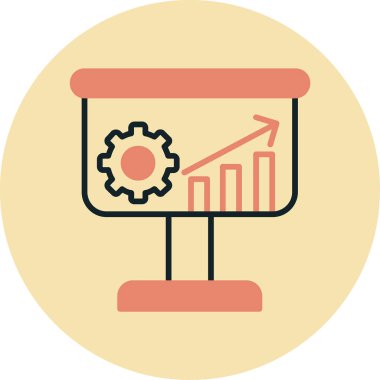 seo modern simgesinin vektör illüstrasyonu