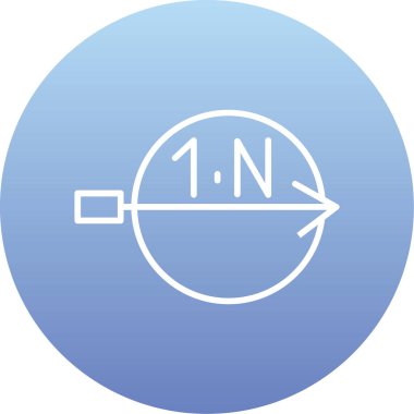 pusula simgesi, vektör illüstrasyonu