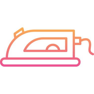 elektrik dolgusu modern ikon vektör çizimi