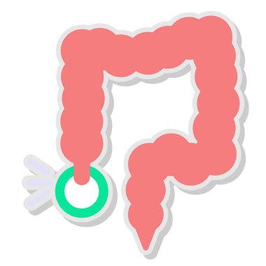 Magnet ikon vektör çizimi tasarımı