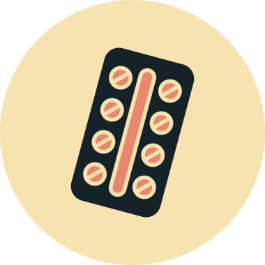 hap ikonu vektör illüstrasyonu