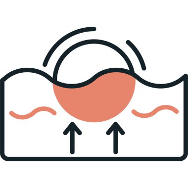 Çizgi film simgesinin vektör çizimi