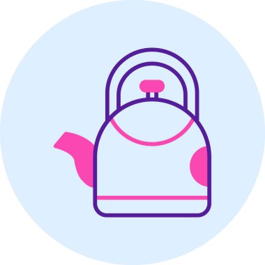 Çanta. Web simgesi basit illüstrasyon