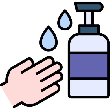 Sanayileşme. Web simgesi basit illüstrasyon