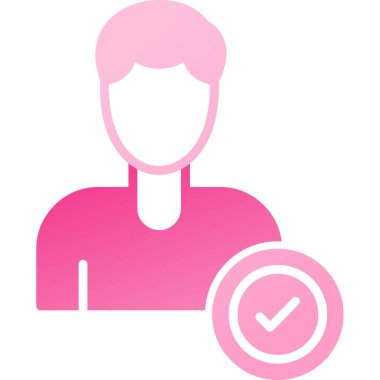 kullanıcı düz vektör simgesi