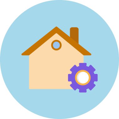 Ev ikonu. Vektör. Ev ikonu. ev sembolü.