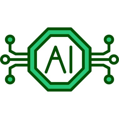 devre kartı simgesi, vektör illüstrasyonu