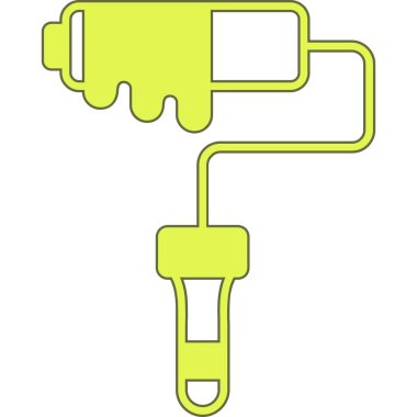 elektrik dolgu vektörü simgesi