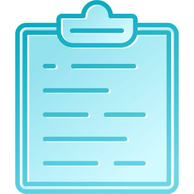 belge simgesi vektör illüstrasyonu