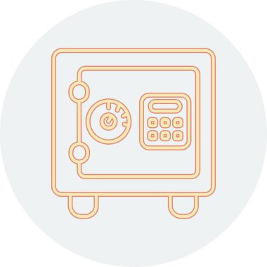 Modern simgenin vektör illüstrasyonu