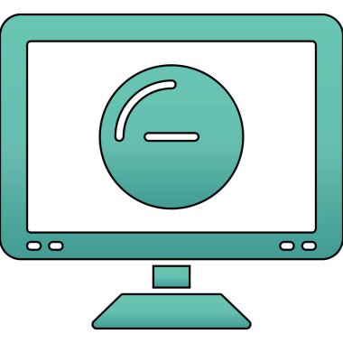 Kişisel ve ticari kullanım için vektör simge simgesi vektör illüstrasyonunu izle..