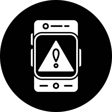 Smartphone Simgesi, vektör illüstrasyonu