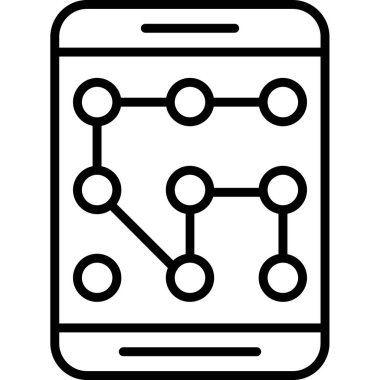 Telefon simgesi vektör illüstrasyonu