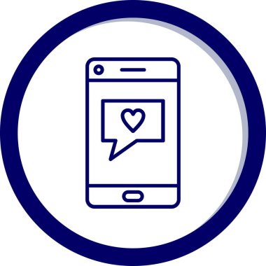 Bir mobil uygulamanın vektör illüstrasyonu