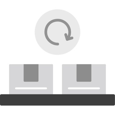 Modern bilgisayar simgesinin vektör illüstrasyonu