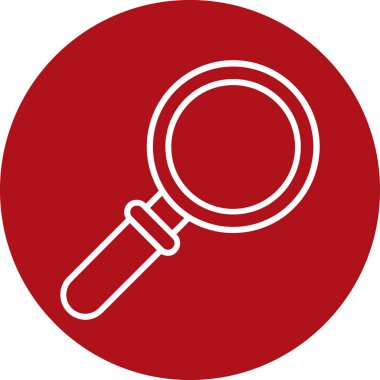 Ara. Web simgesi basit illüstrasyon