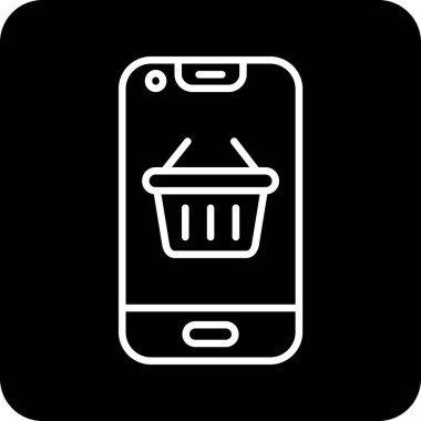 Vektör mobil ağ simgesi