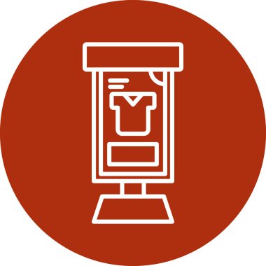 Modern b 'nin vektör illüstrasyonu eksik simgesi