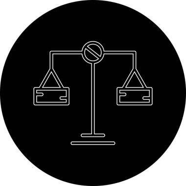 Kişisel ve ticari kullanım için vektör ölçekleri simgesi...