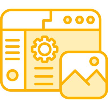 veri ayarları. Web simgesi basit tasarım