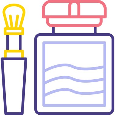 Kitap. Web simgesi basit illüstrasyon