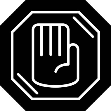 jest vektör simgesini durdur