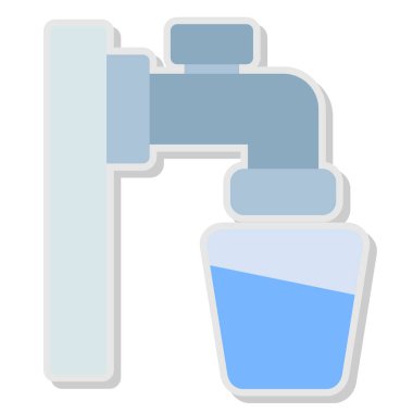 Su musluğu. Basit tasarım