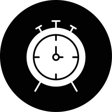 Alarm saat çizimi katı tasarım