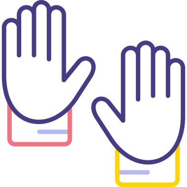 Simgeye dokun, vektör illüstrasyonu