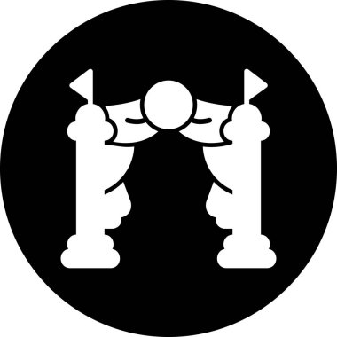 Satranç. Web simgesi basit illüstrasyon