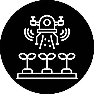 uydu anten simgesi. Web için UFO vektör simgesinin basit çizimi