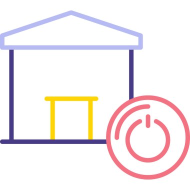 Modern b 'nin vektör çizimi trenin ikonundan yoksun