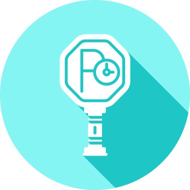 Tek izole edilmiş simgenin vektör illüstrasyonu