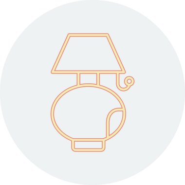 Lamba simgesinin vektör illüstrasyonu