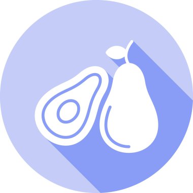 Meyve. Web simgesi basit illüstrasyon