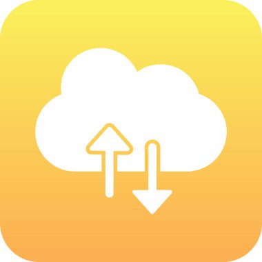 Bulut simgesi vektörü indir