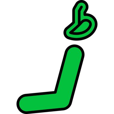 ok simgesi vektör illüstrasyonu