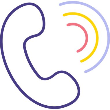 kulak simgesi, vektör illüstrasyonu basit tasarım