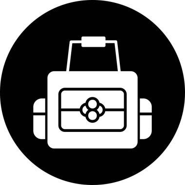 kamera simgesi vektör illüstrasyonu