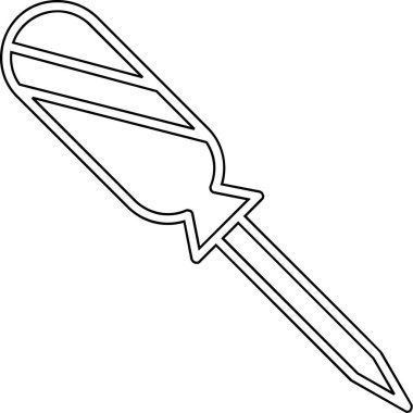 Kılıcın vektör illüstrasyonu