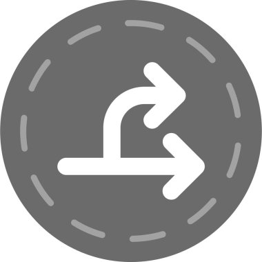 ok simgesinin vektör illüstrasyonu