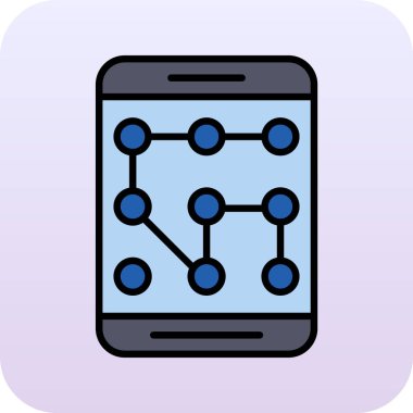 seo modern simgesinin vektör illüstrasyonu