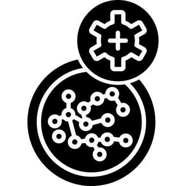 data analizi vektör simgesi modern basit tasarım illüstrasyonu