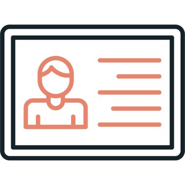 Dizüstü bilgisayarı olan bir adamın vektör çizimi