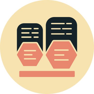 Seo simgesinin vektör illüstrasyonu