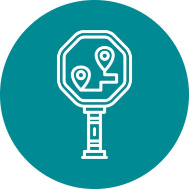 Modern b 'nin vektör illüstrasyonu eksik simgesi