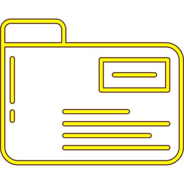 dizin simgesi vektör illüstrasyonu