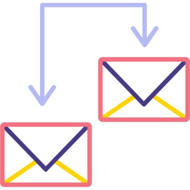 e- posta simgesi vektörü. posta simgesi simgesi