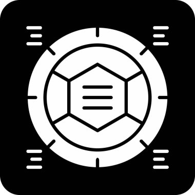 seo modern simgesinin vektör illüstrasyonu